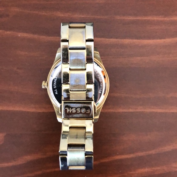 FOSSIL GOLD WATCH - Picture 2 of 2